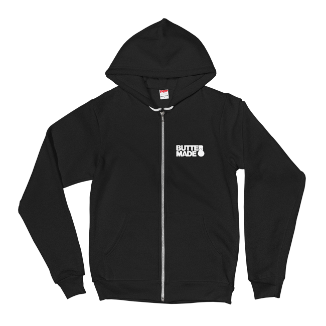 Butter zip up new arrivals hoodie